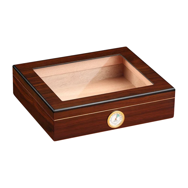 GALINER Humidor Cigar Box Luxury Case Cedar Wood With Portable Hygrometer Digital Humidifier Outdoor Cigar Case Travel